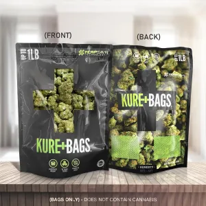 1 Pound Resealable Bag for Food Storage, Curing Cultivation Front & Back Window, Humidity Control Bags for Curing & Storage Resealable, Resealable Bags for Packaging (10)