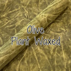12 oz. Plant Waxed Canvas - Olive (retail)