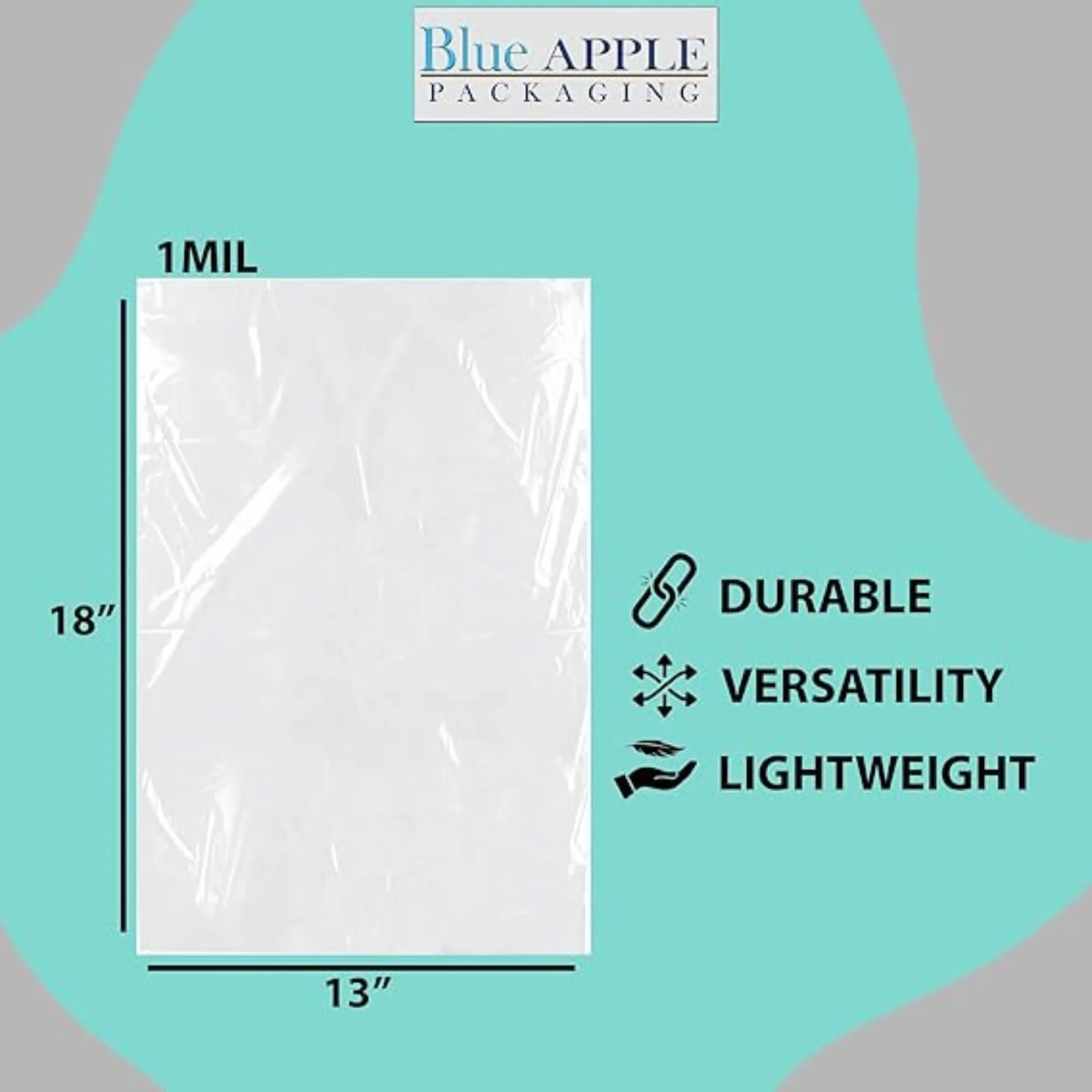 13X18 inches Pan Liners Poly Nylon 1 Mil Sixth Pan PN
