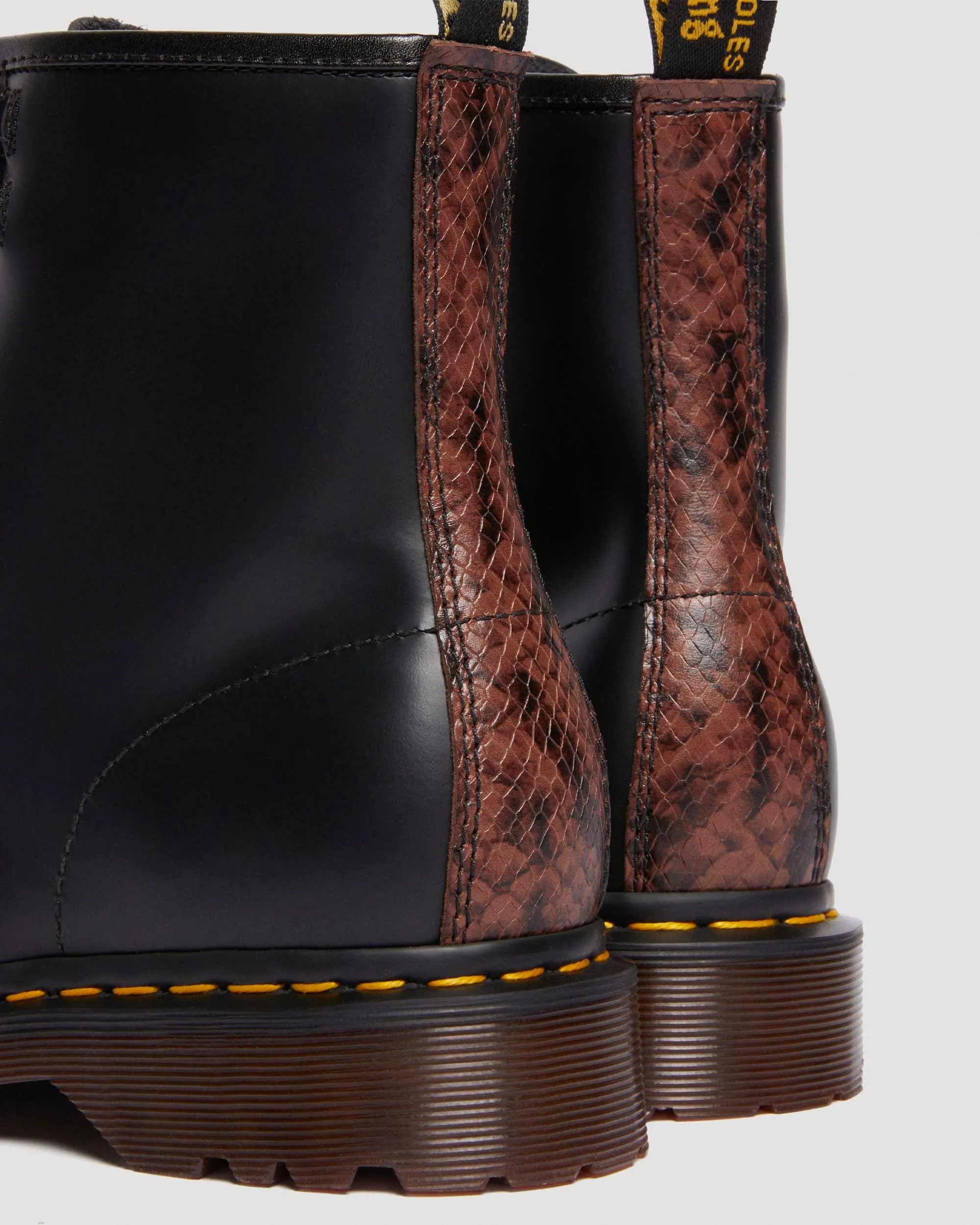 1460 Year of the Snake Leather Lace Up Ankle Boots
