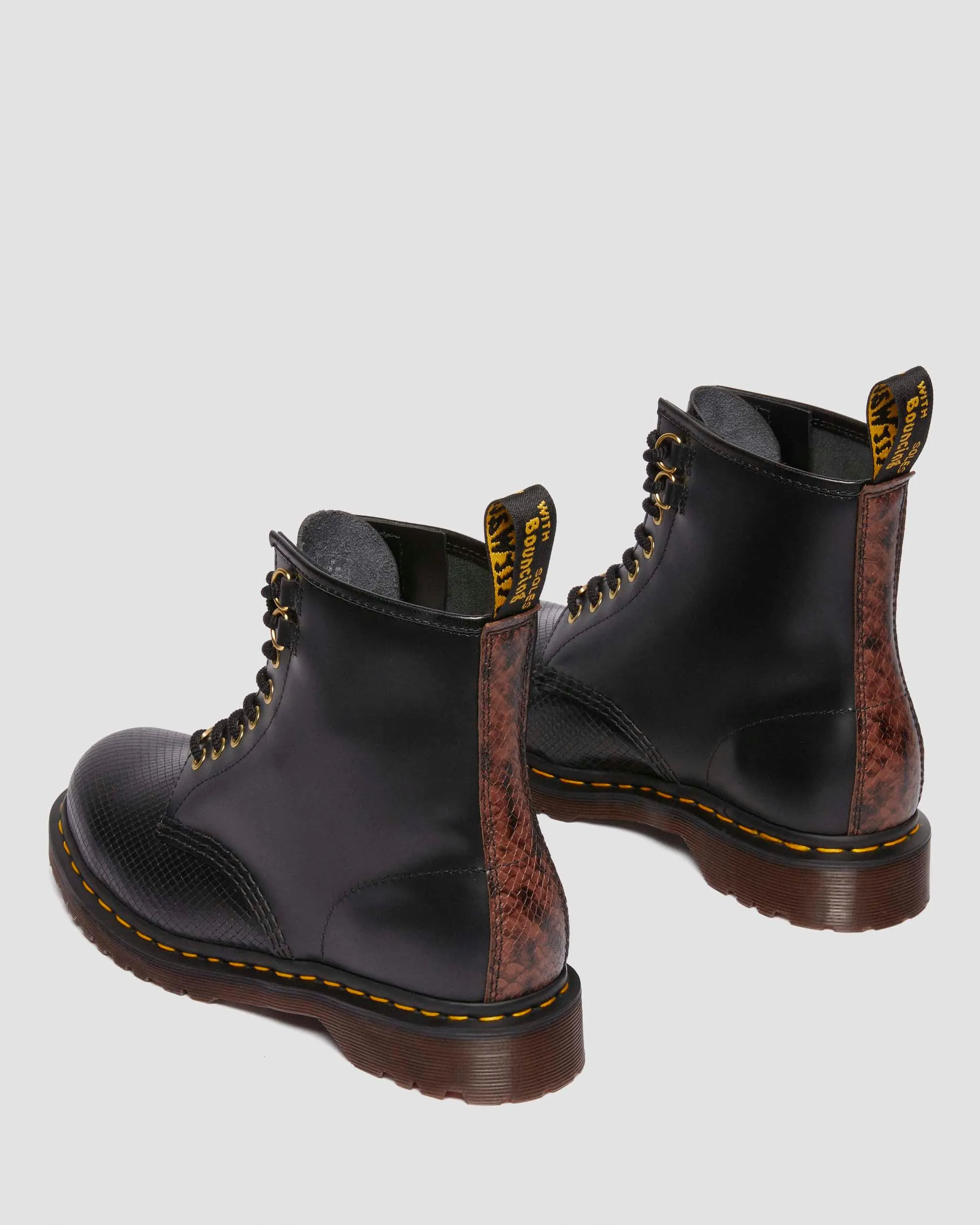 1460 Year of the Snake Leather Lace Up Ankle Boots