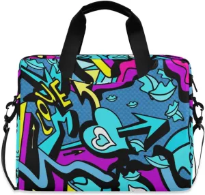 16 inch Laptop Bag Messenger Shoulder Bag for Laptop or Tablet Sleek Durable & Non-Slip Multicolor 1
