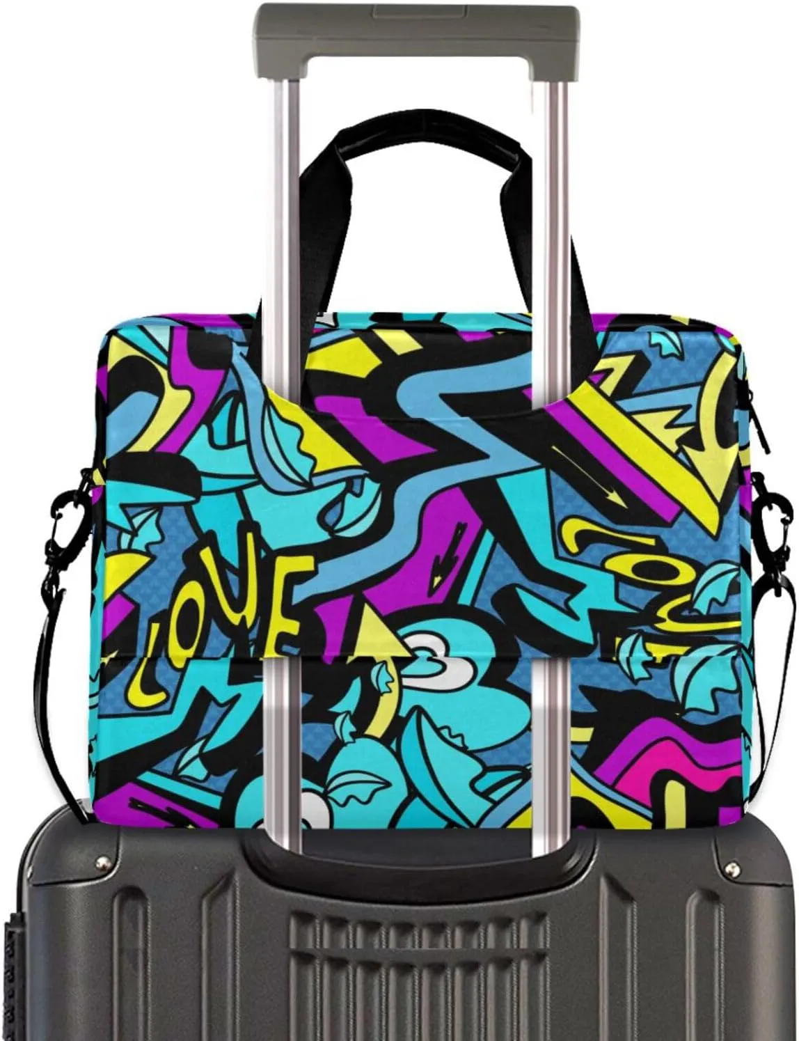16 inch Laptop Bag Messenger Shoulder Bag for Laptop or Tablet Sleek Durable & Non-Slip Multicolor 1
