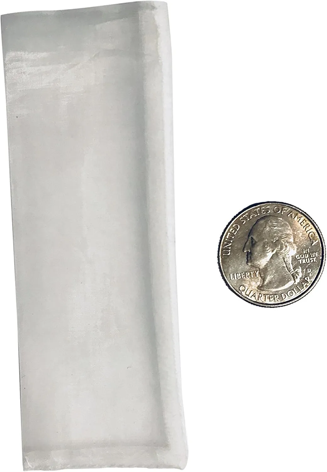 160 Micron | Premium Nylon Tea Filter Bags | 1.5" x 4" | 25 Pack