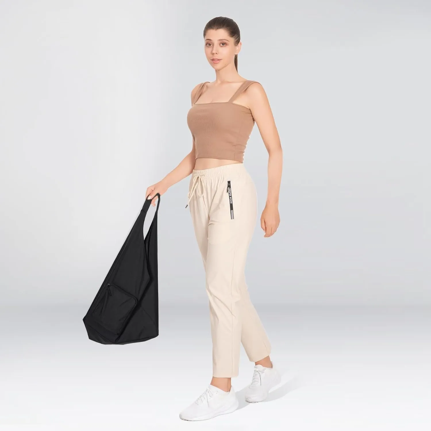 2025 Upgrade Stretch Active Pants for Women Over 50, Women's Hiking Cargo Travel Pants Women