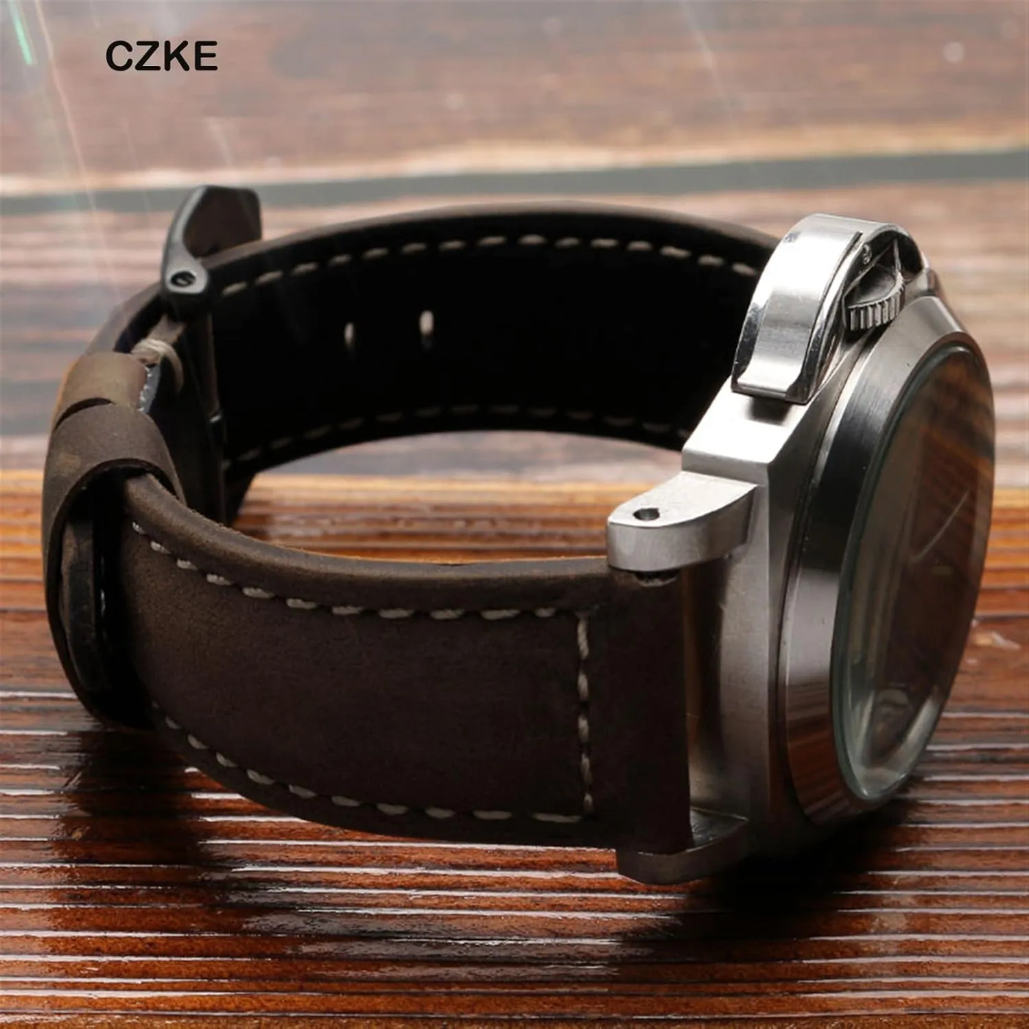 20mm 22mm 24mm 26mm Genuine Leather Retro man Watch Band for Panerai PAM111 441 cowhide Watchband Wrist Strap