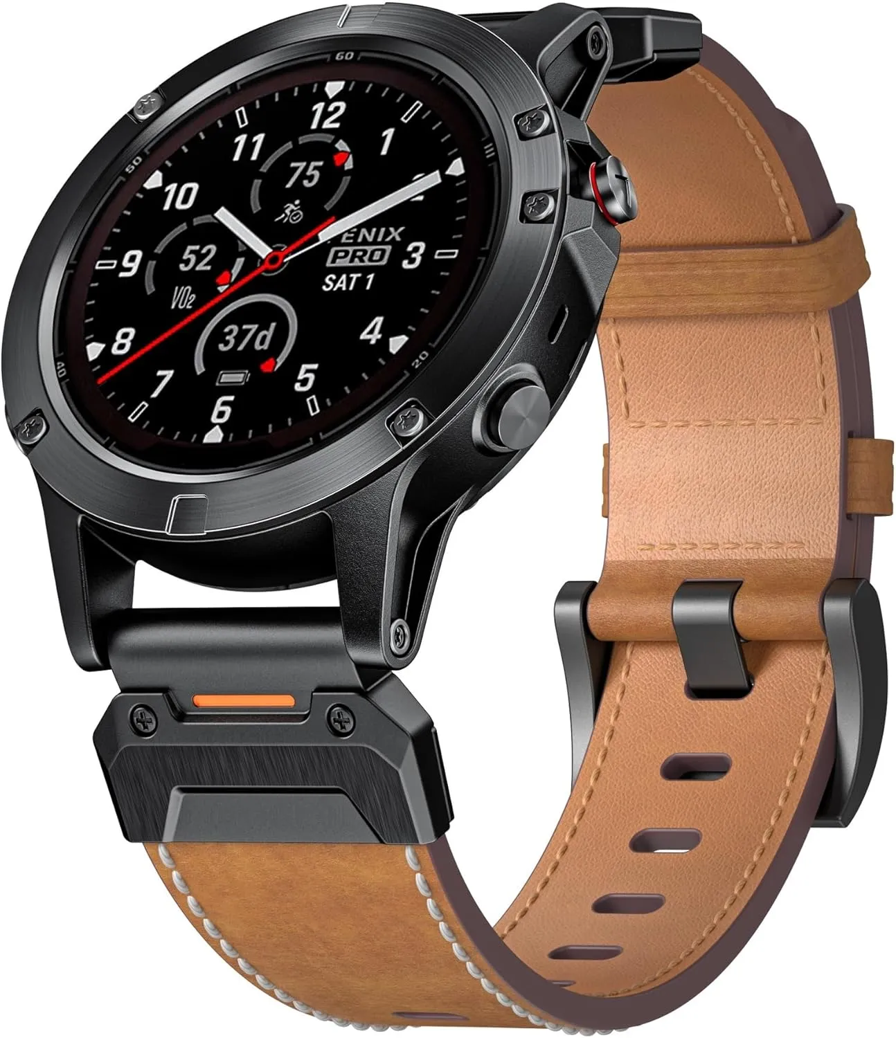 22 26MM Leather Watch Band Straps For Garmin Fenix 7X 7 6X 6 Pro 5X 5 Epix Gen 2 Smart watch Wristbands Bracelet
