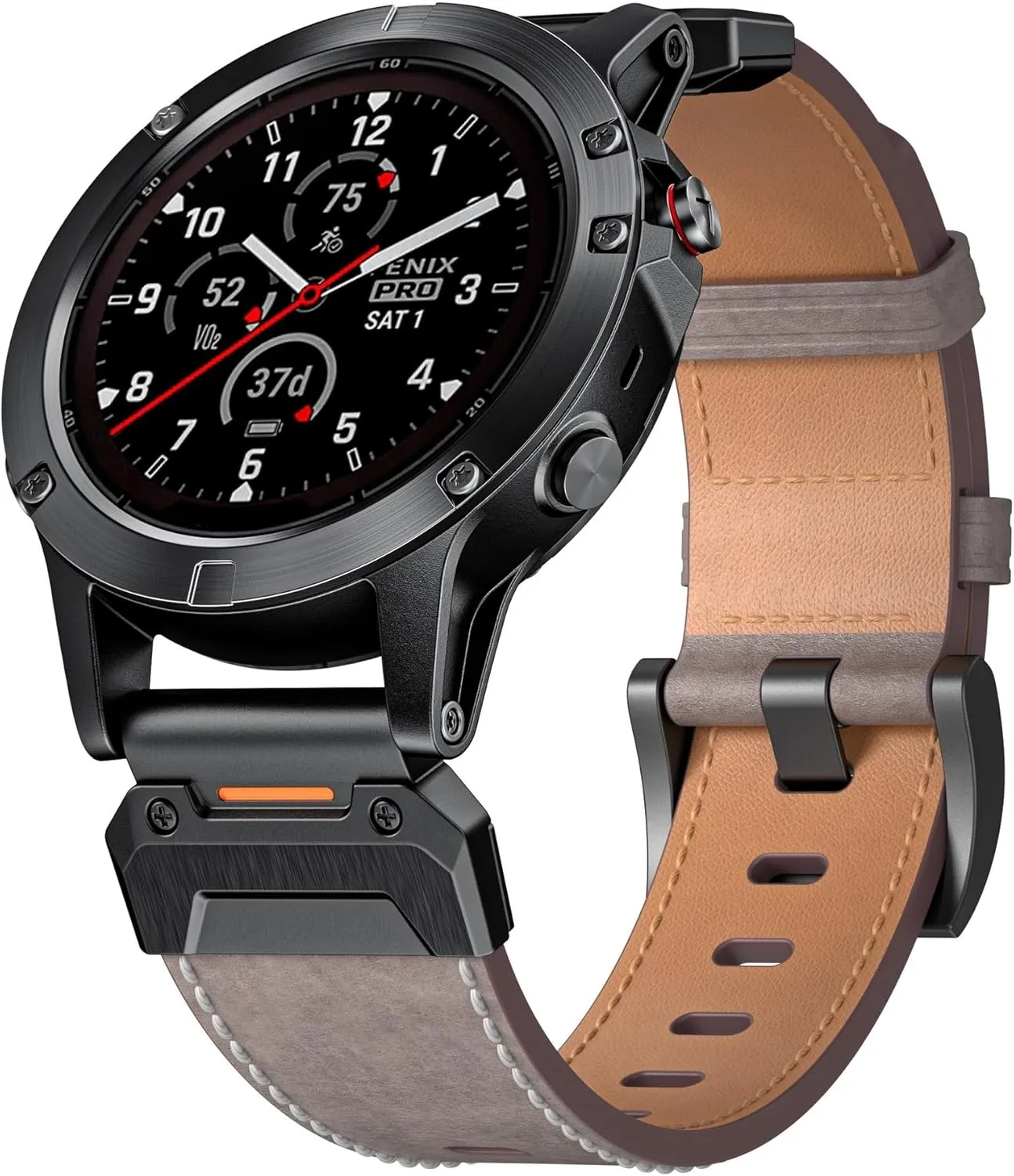 22 26MM Leather Watch Band Straps For Garmin Fenix 7X 7 6X 6 Pro 5X 5 Epix Gen 2 Smart watch Wristbands Bracelet