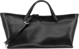 2Pcs Set, Large Leather/Canvas Tote Bag for Women, Casual Designer Detachable Crossbody Shoulder Bag,Top Handle Purse