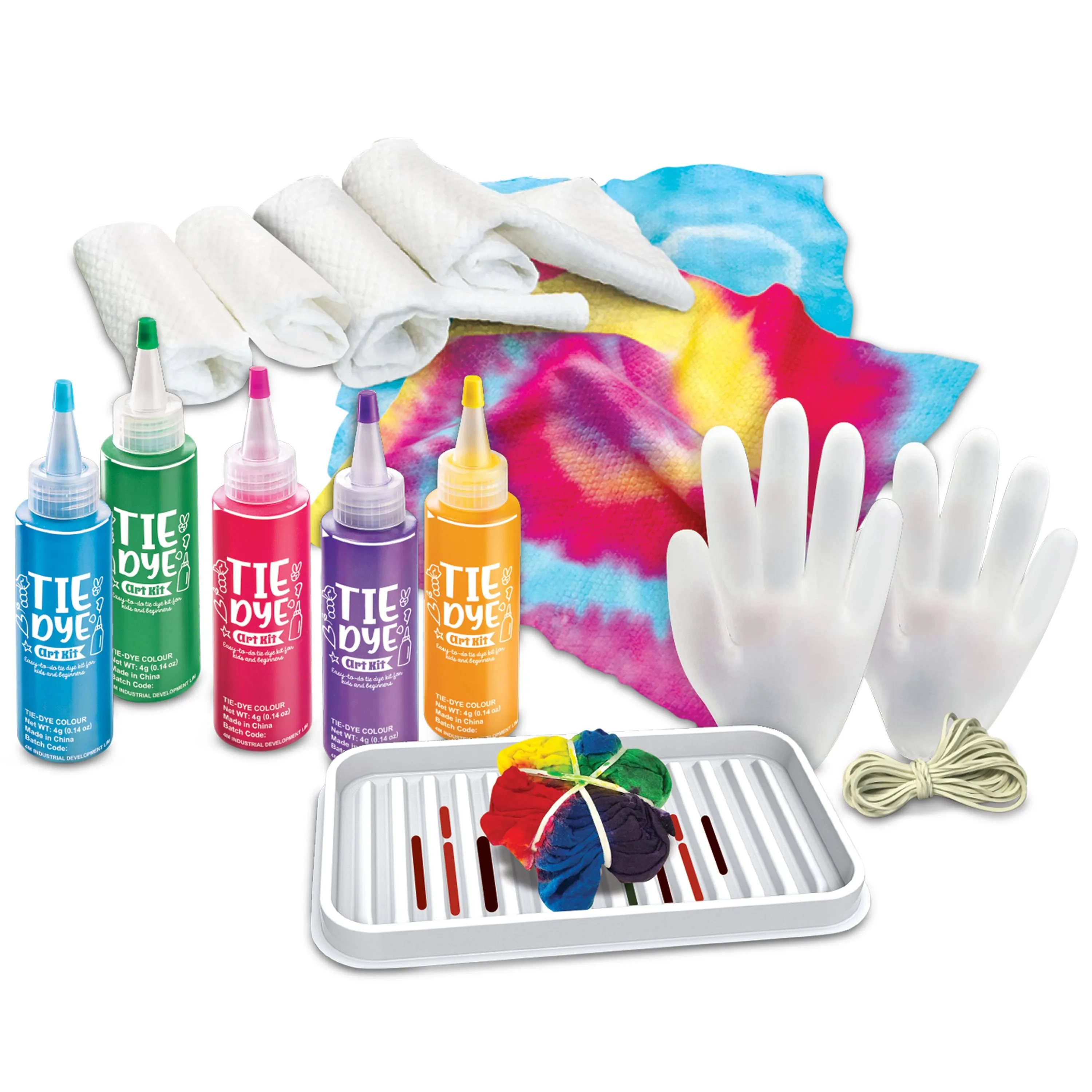 4M Kidz Maker Tie Dye Art Kit