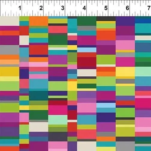 A Groovy Garden Colors in Multicolor