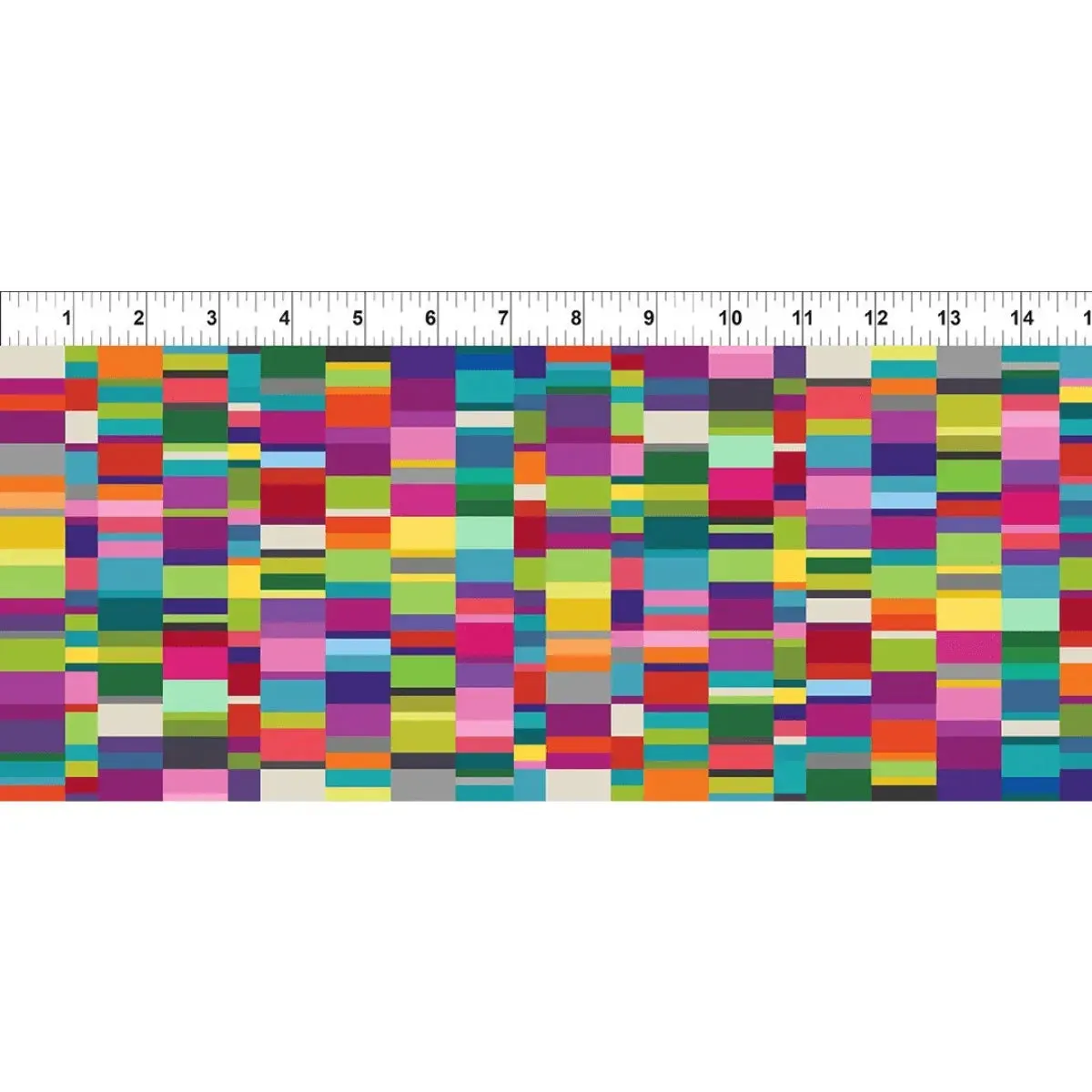 A Groovy Garden Colors in Multicolor