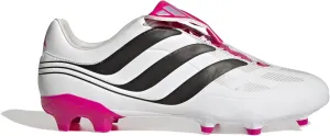 adidas Predator Precision.3 Firm Ground Cleats, Unisex Sizing, Cloud White/Core Black/Team Shock Pink 2, Limited Edition (us_Footwear_Size_System, Adult, Men, Numeric, Medium, Numeric_8)