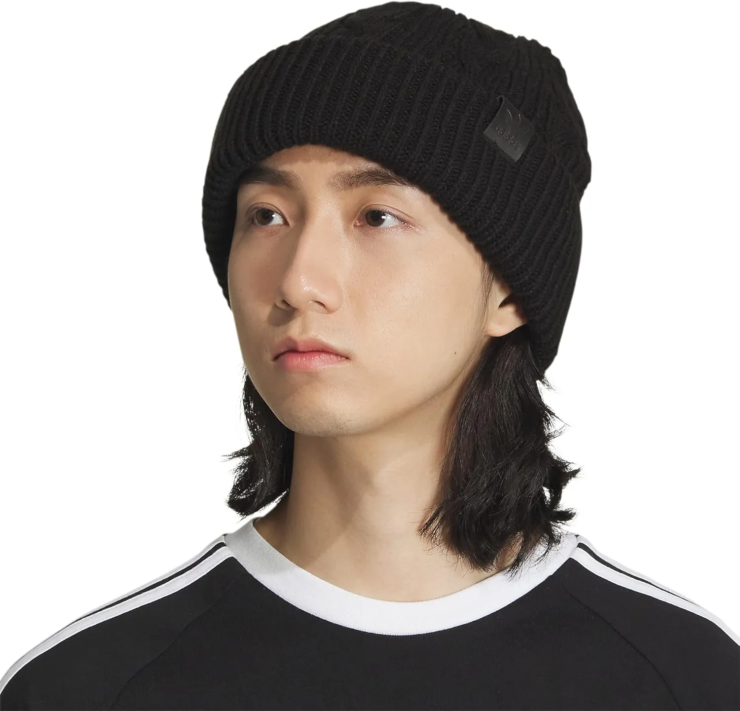 adidas Unisex-Adult Cable Knit Cuff Fold Beanie