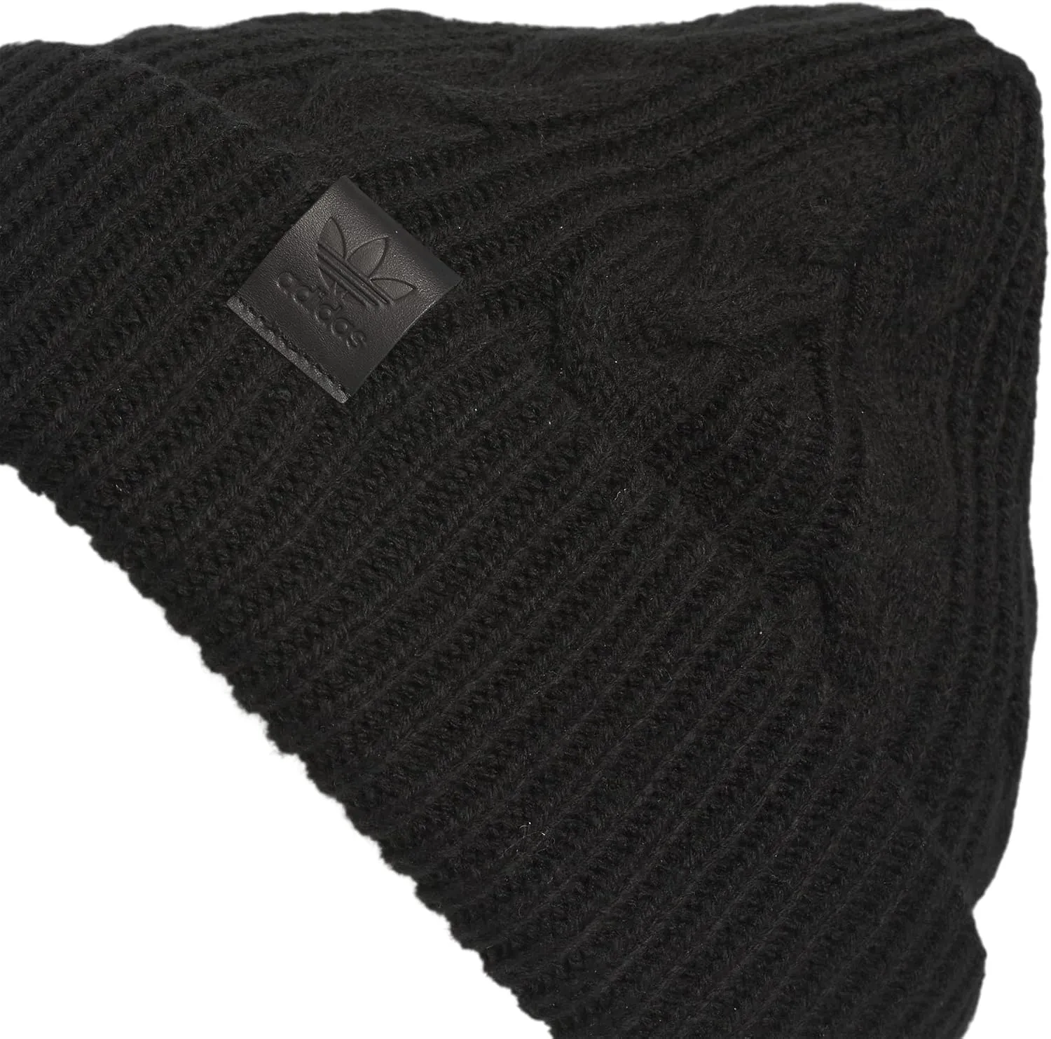 adidas Unisex-Adult Cable Knit Cuff Fold Beanie