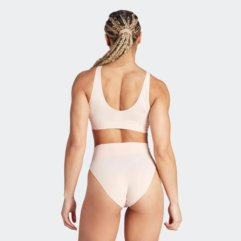 Adidas Women's Micro Stretch Seamless Wireless Lounge Bra