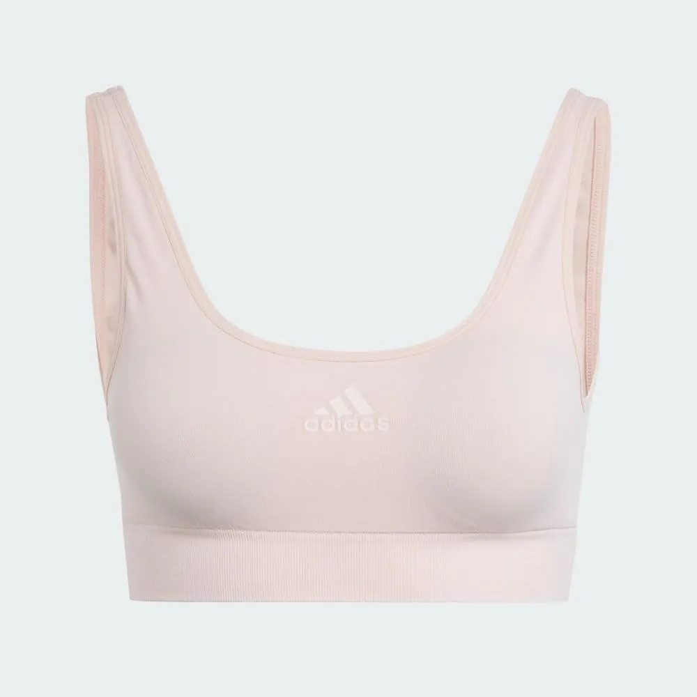 Adidas Women's Micro Stretch Seamless Wireless Lounge Bra
