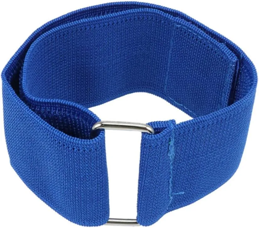 Adjustable Leg Wrapping Straps 8pcs Stretchy 3-Legged Race Bands for Indoor/Outdoor Play Random Color