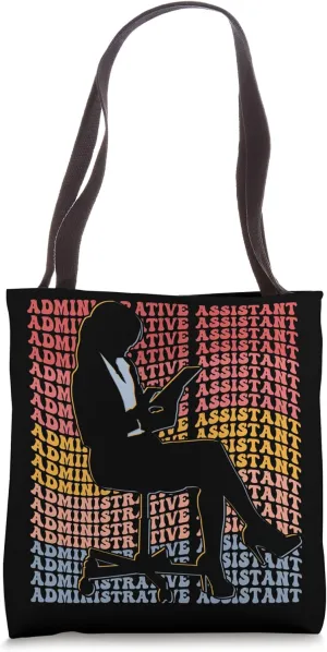 Administrative Assistant Groovy Admin Tote Bag