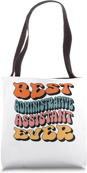 Administrative Assistant, Groovy Administrative Assistant Tote Bag