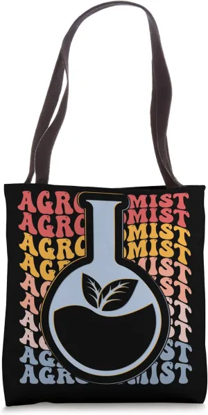 Agronomist Groovy Agronomy Agrarian Tote Bag