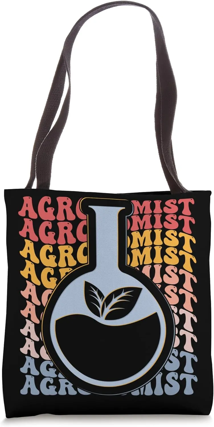 Agronomist Groovy Agronomy Agrarian Tote Bag