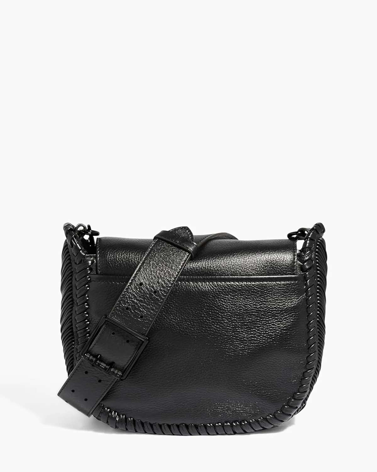Aimee Kestenberg All For Love Saddle Crossbody Bag for Women - Small Leather Crossbody Purse - Adjustable & Removable Strap