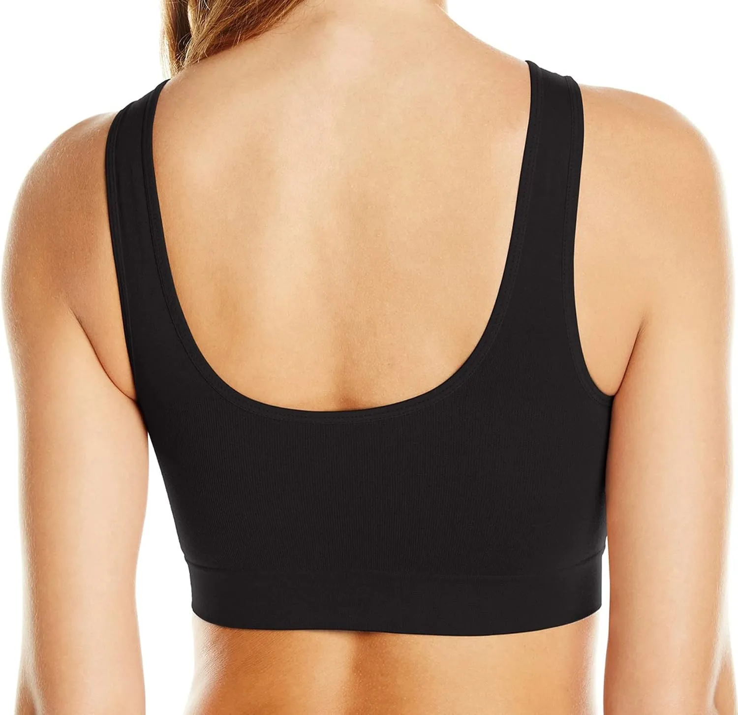 AKAMC Women's Sports Bra Wireless Post-Surgery Bra Active Yoga Sports Bras