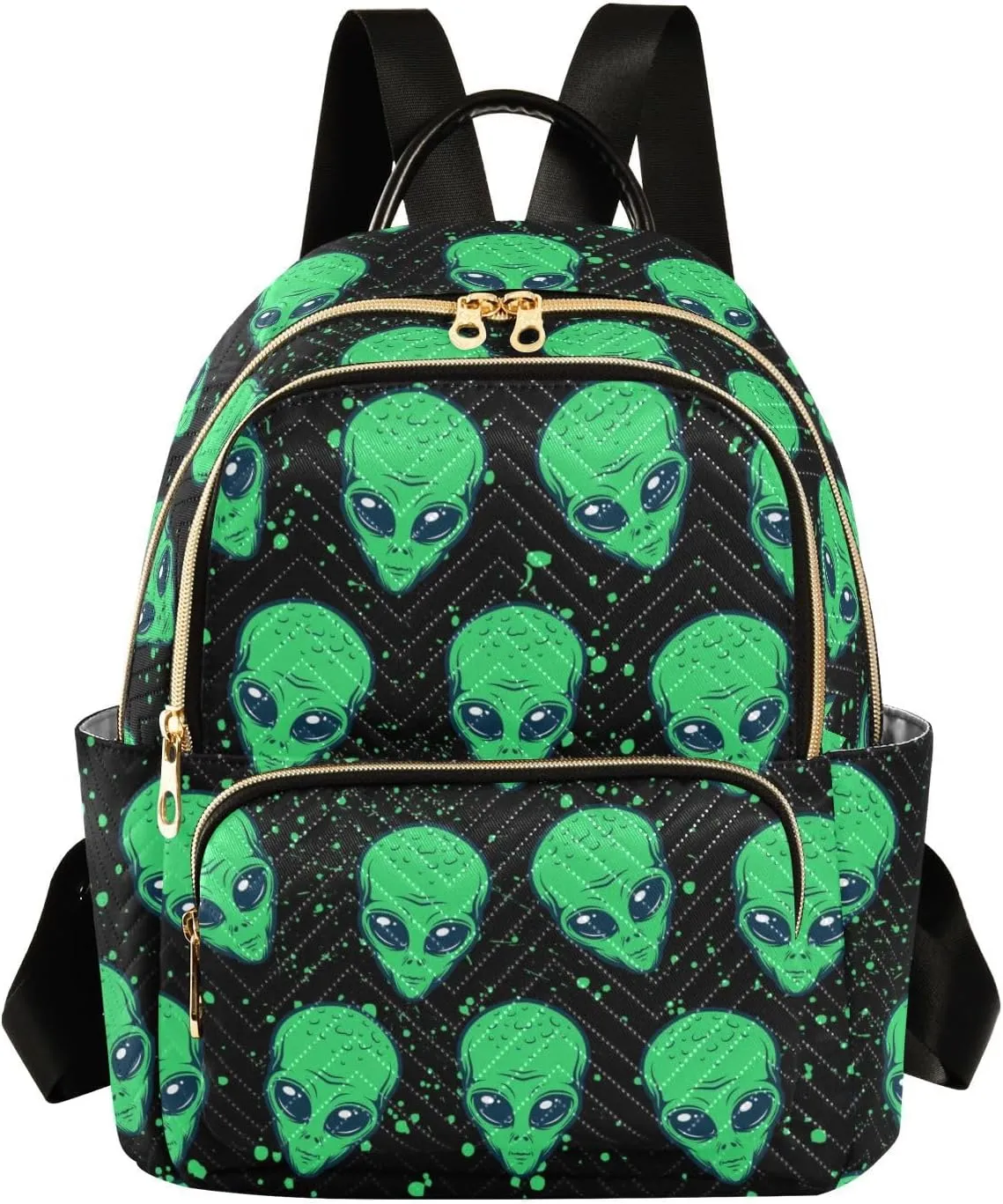 Alien Mini Backpack for Women, Travel Backpack Purse for Ladies Fashion Shoulder Bag Daypack Travel Bag