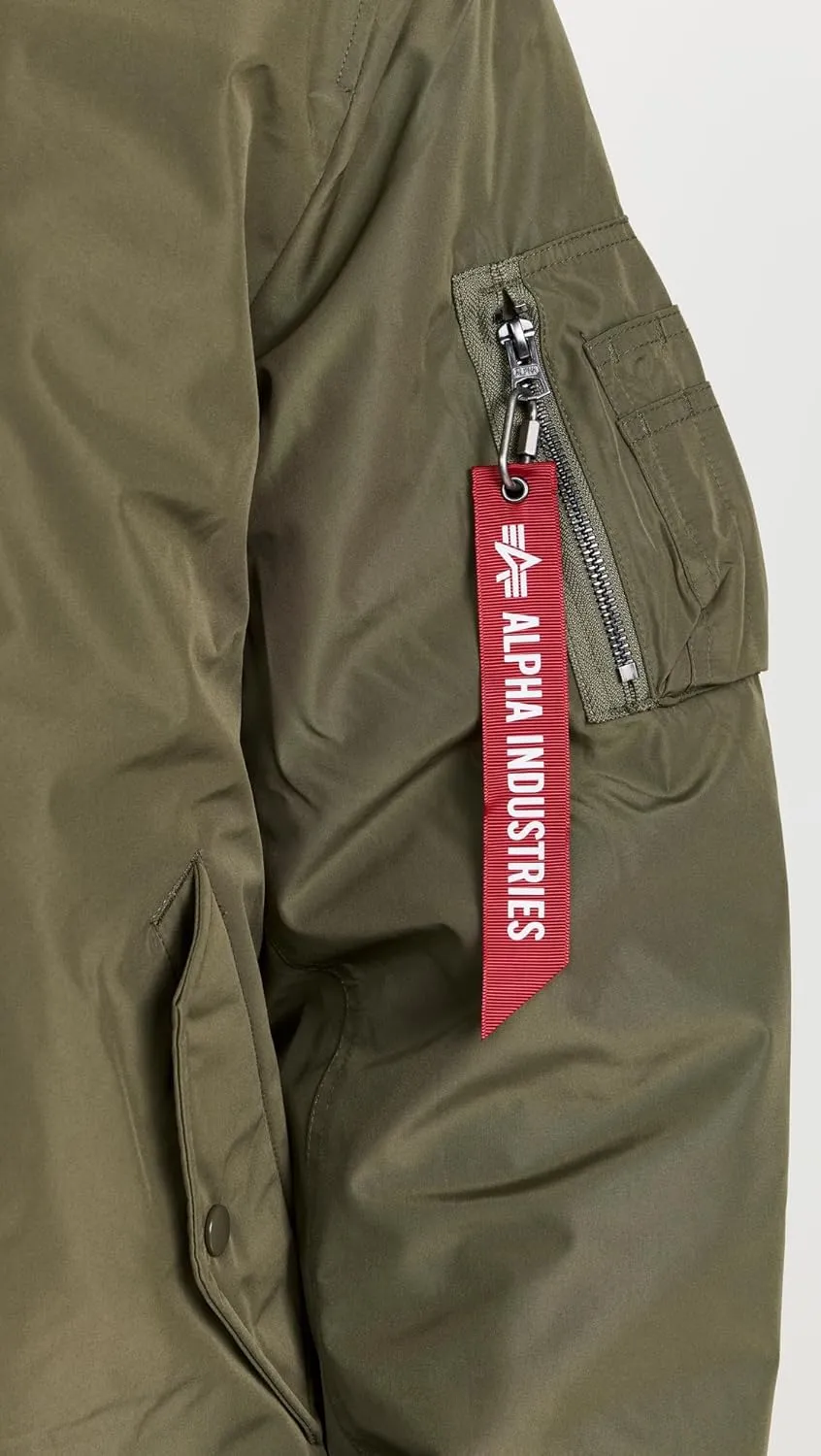 Alpha Industries Men's Reversible Onion Quilted MA-1 Flight Jacket