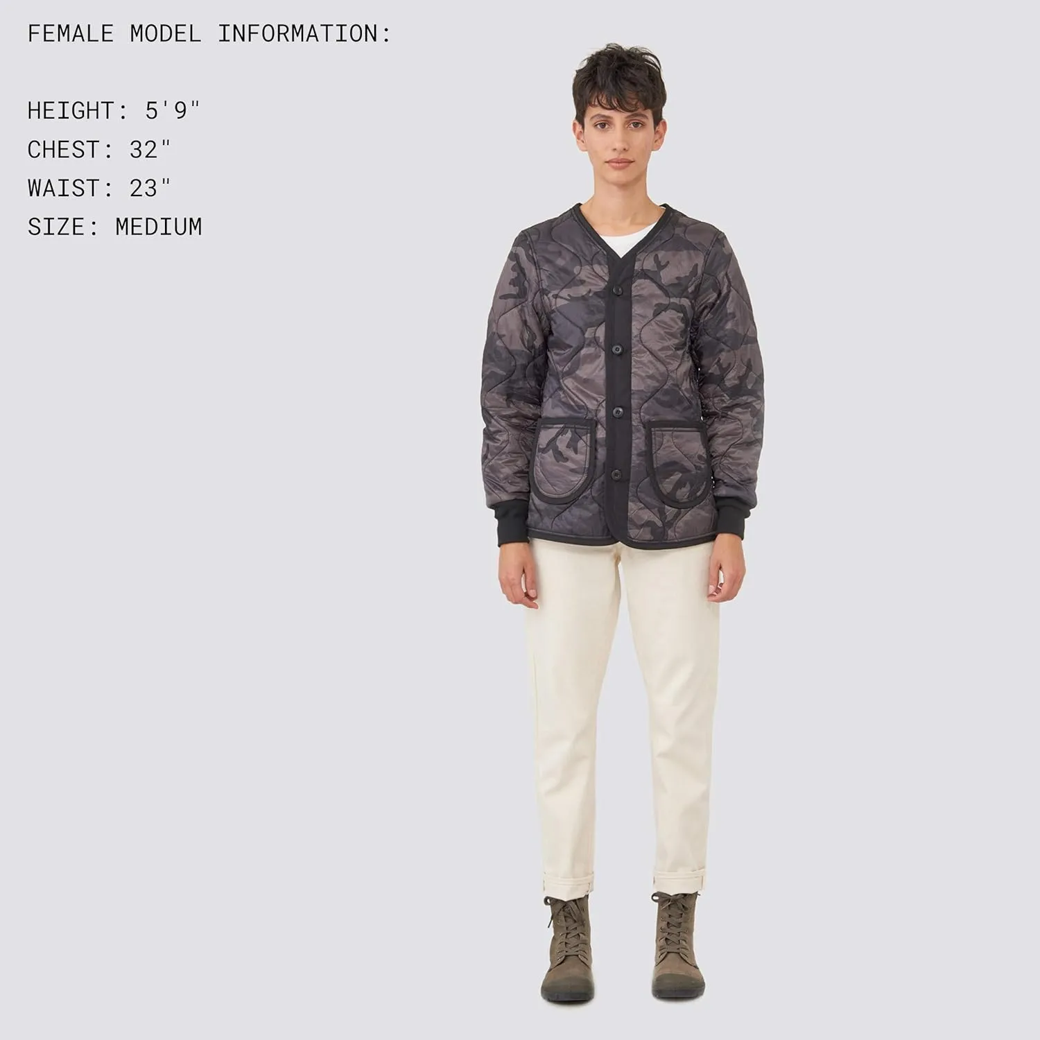 Alpha Industries Women's M-65 Defender W Liner Utility Jacket