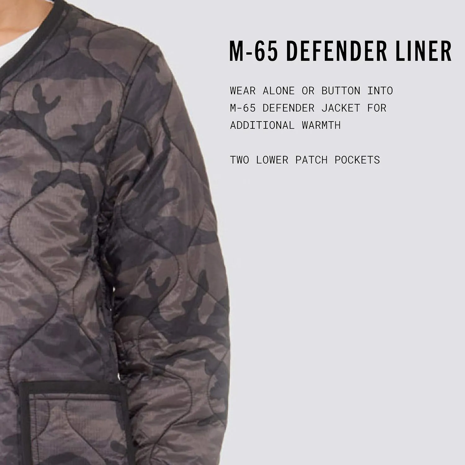 Alpha Industries Women's M-65 Defender W Liner Utility Jacket