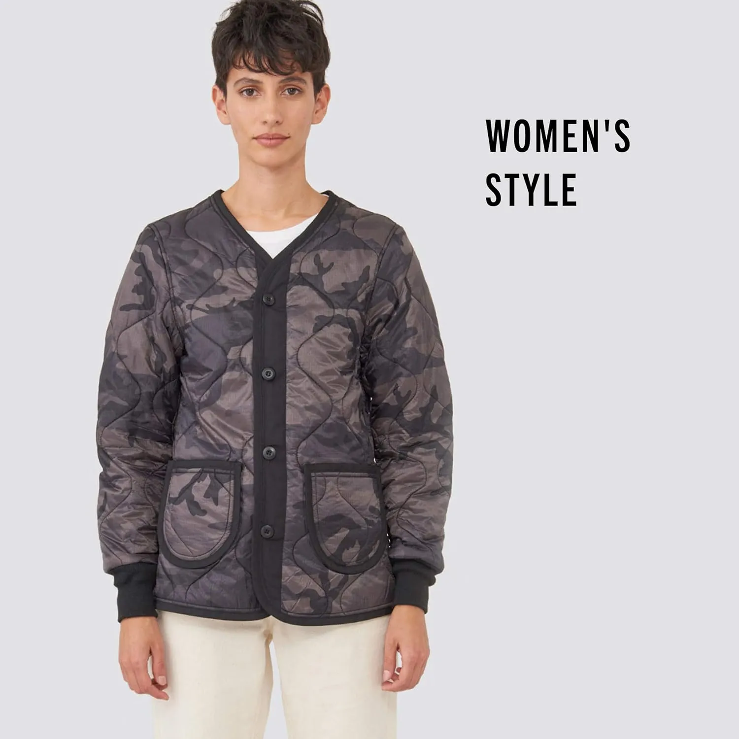 Alpha Industries Women's M-65 Defender W Liner Utility Jacket