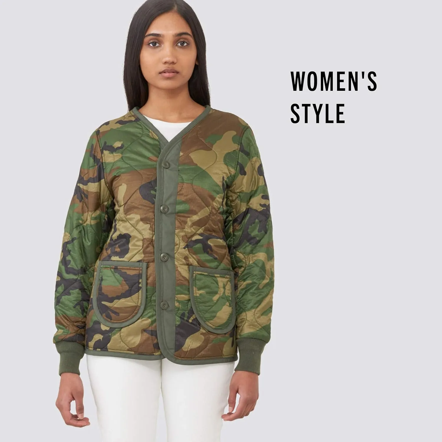Alpha Industries Women's M-65 Defender W Liner Utility Jacket