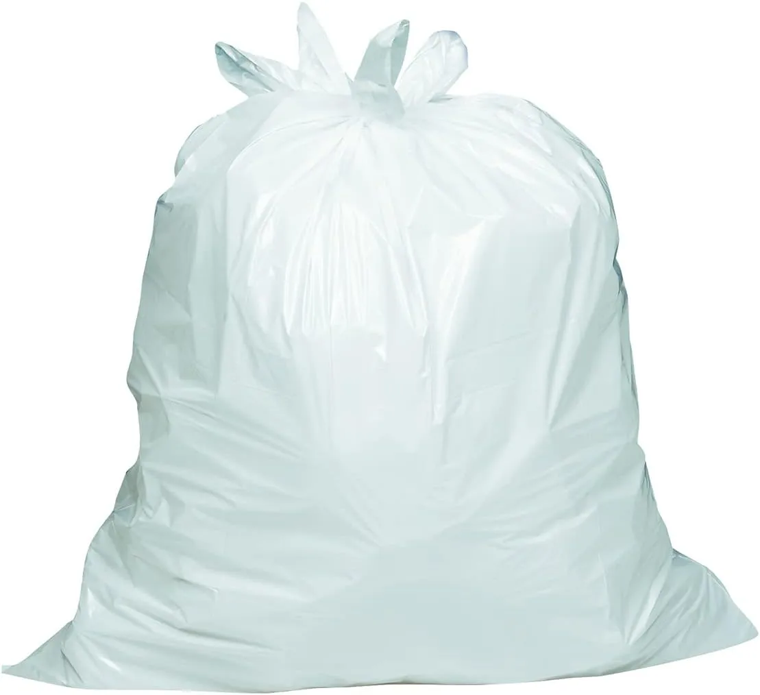 Amazon Basics 4 Gallon Trash Bags, Flap Ties, Fresh Scent, 80 Count, Pack of 1