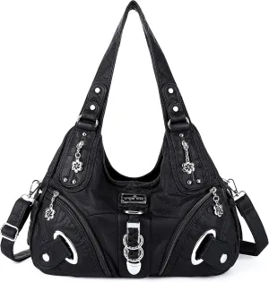 Angelkiss Hobo Purses and handbags for Women Satchel Handbag Women Purses Large Daily Shoulder Bags
