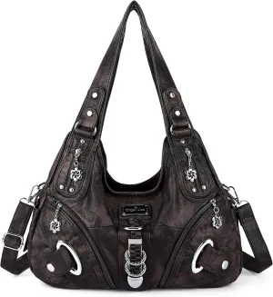 Angelkiss Hobo Purses and handbags for Women Satchel Handbag Women Purses Large Daily Shoulder Bags