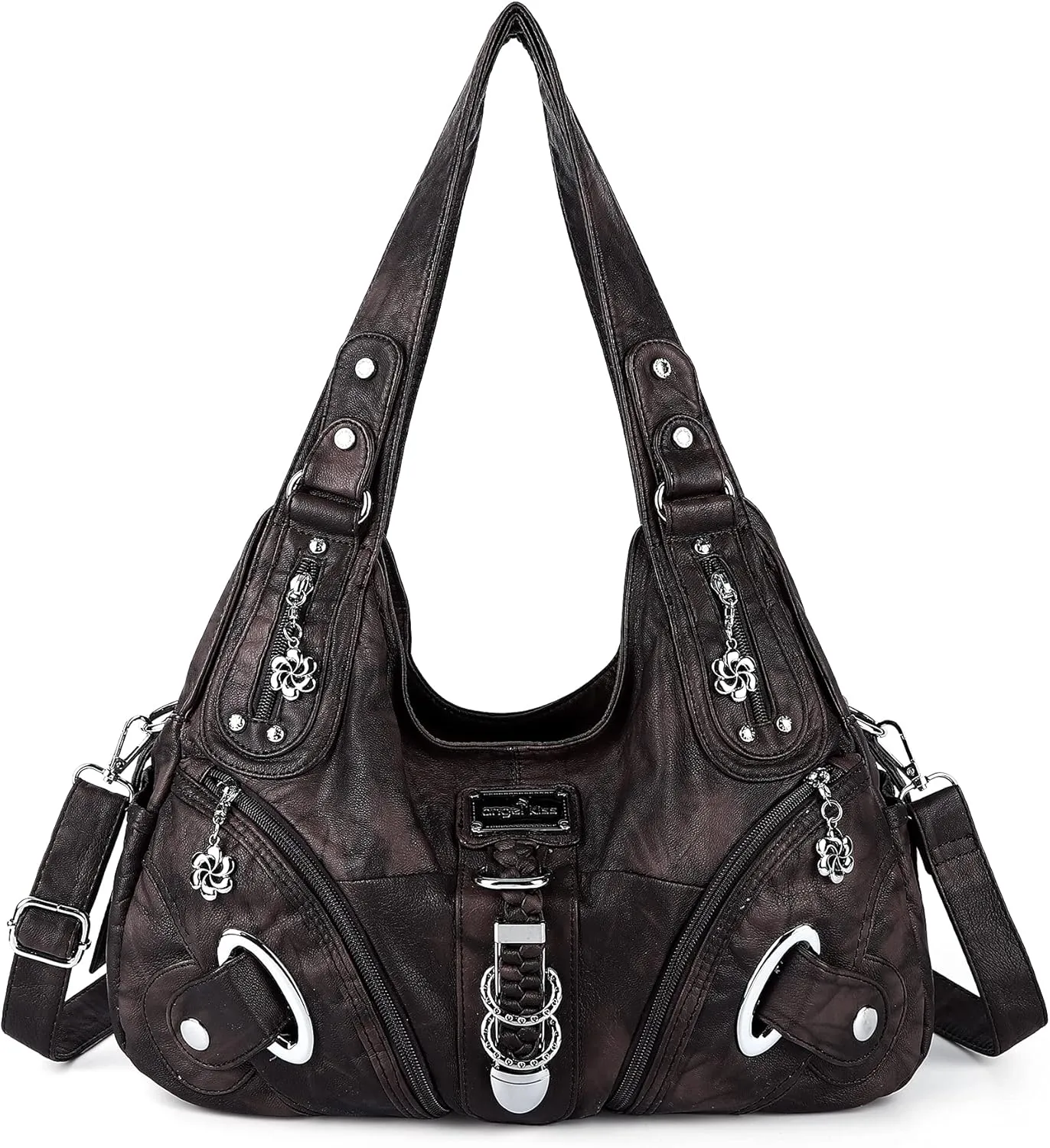 Angelkiss Hobo Purses and handbags for Women Satchel Handbag Women Purses Large Daily Shoulder Bags