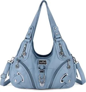 Angelkiss Hobo Purses and handbags for Women Satchel Handbag Women Purses Large Daily Shoulder Bags