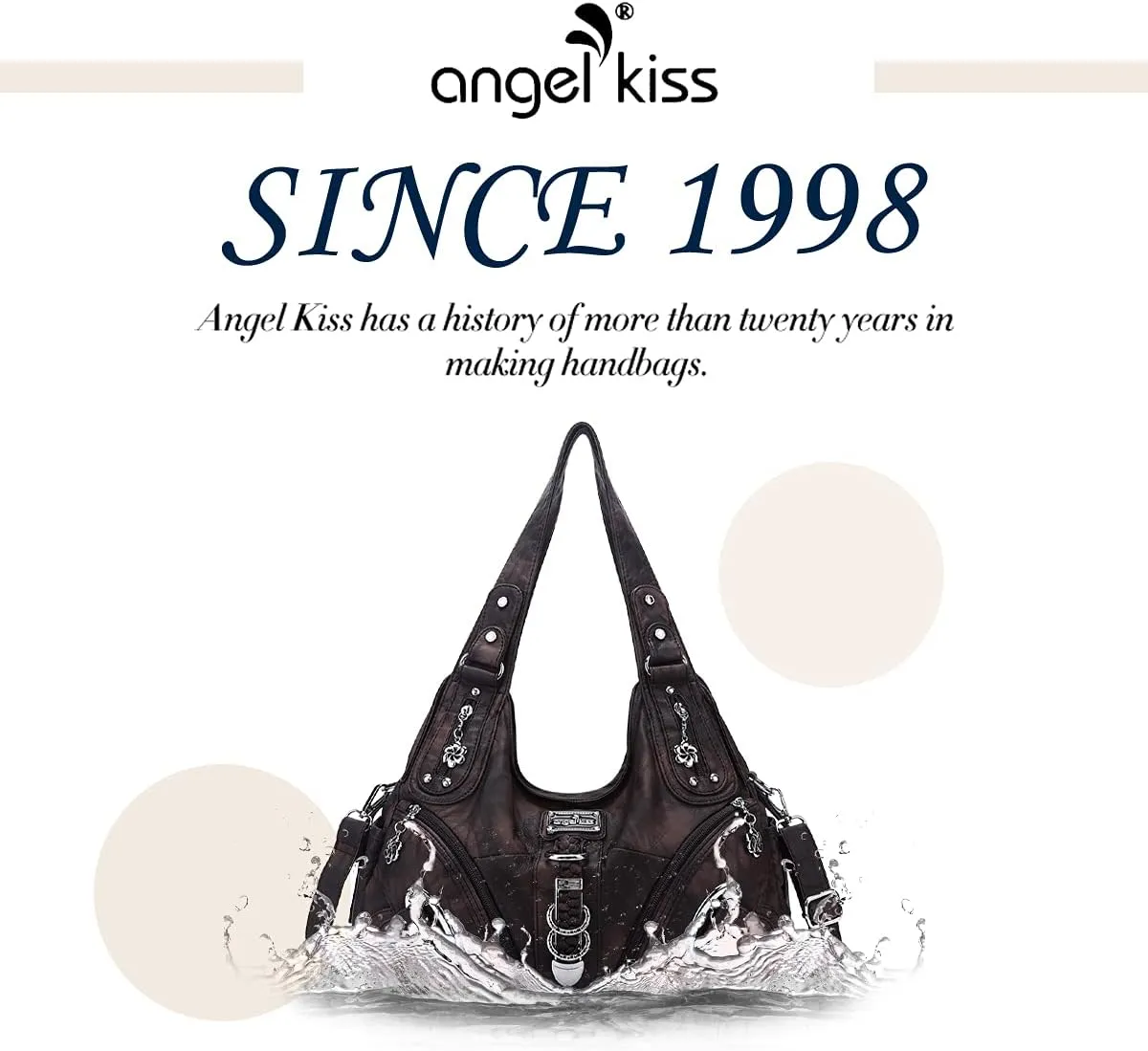 Angelkiss Hobo Purses and handbags for Women Satchel Handbag Women Purses Large Daily Shoulder Bags