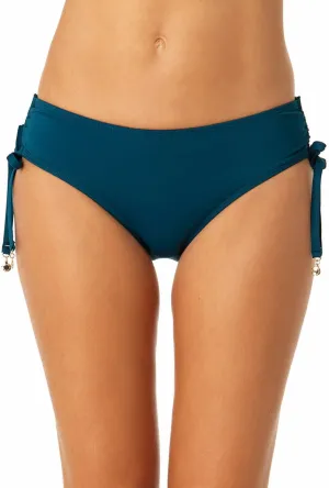 Anne Cole Women's Live in Color Side Tie Bikini Swim Bottom