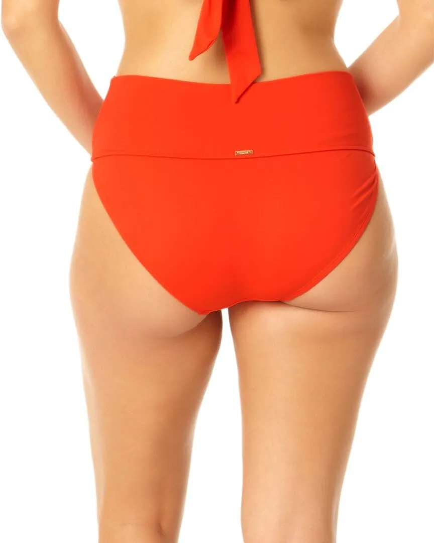 Anne Cole Women's Live in Color Side Tie Bikini Swim Bottom