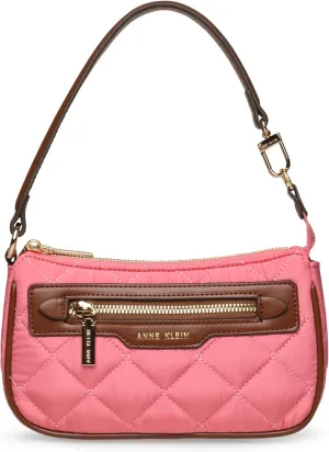 Anne Klein Quilted Nylon Pochette