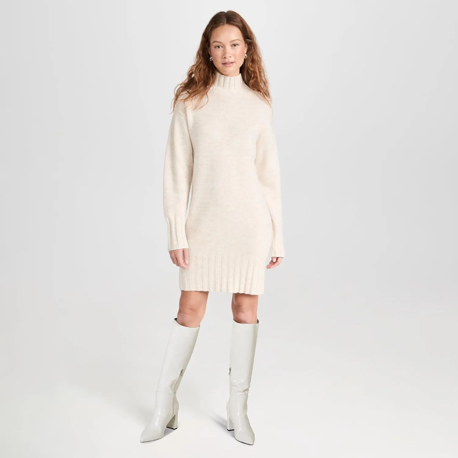 AOSPHIRAYLIAN Knee High Boots Women Snake Faux Crocodile Boots Long Tall Boots Pointed Toe Chunky High Heel Boots with Zipper Block Heel Fashion Dress Boots Pull On Size 6-10