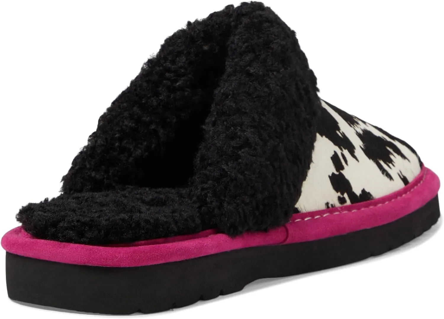 ARIAT Women's Indoor/Outdoor Warm Comfortable Jackie Square Toe Exotic Slippers with Genuine Suede Leather Uppers
