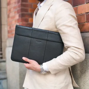 Arsante® Sleeve Leather Rich Black