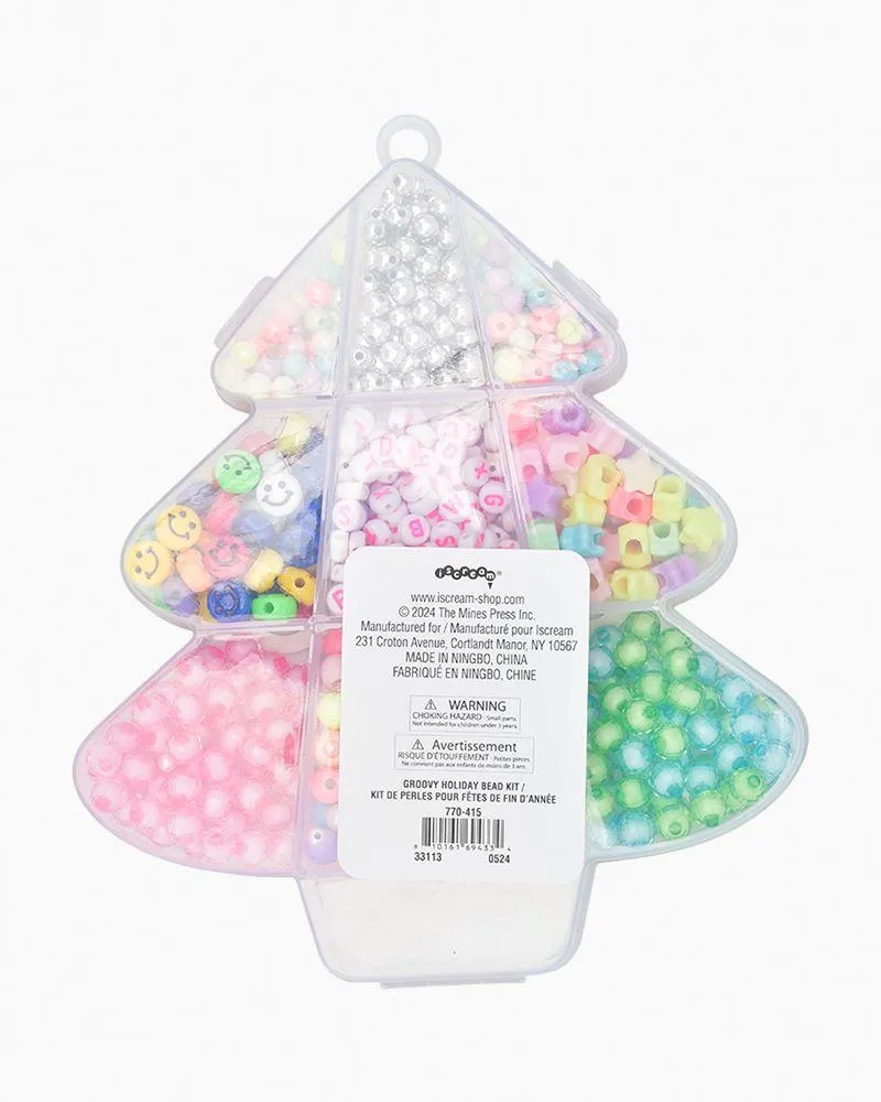 Arts and Crafts | Groovy Holiday Bead Kit | Iscream