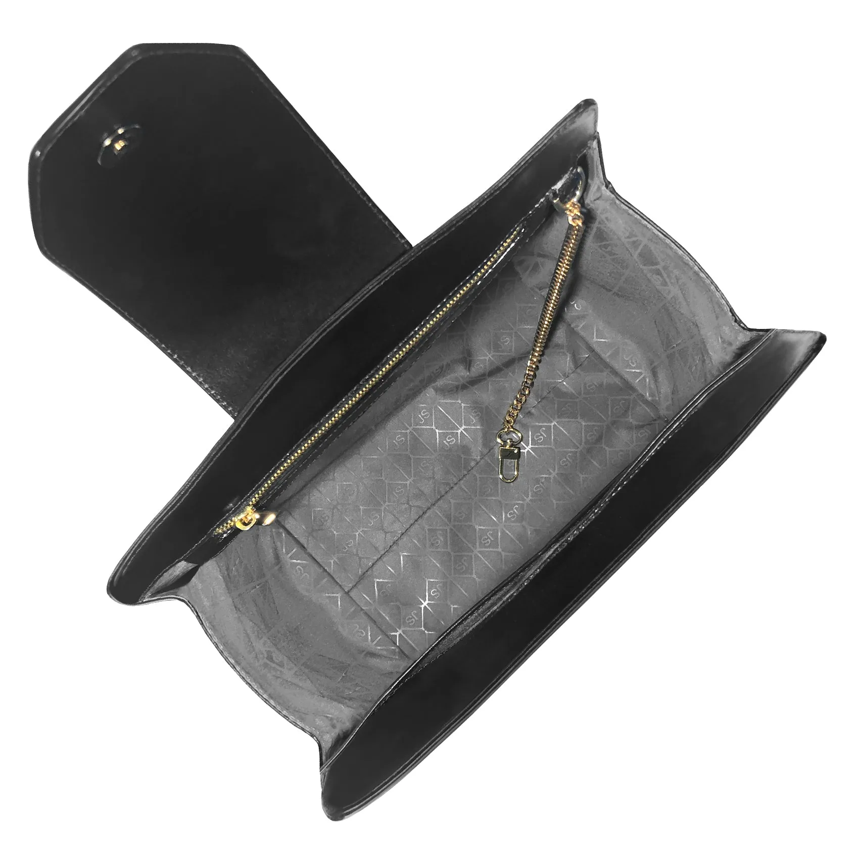 Ashley Top Handle Satchel (BLK)