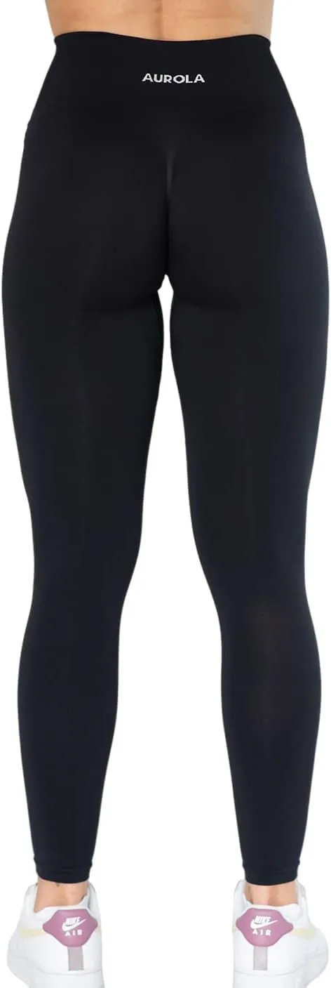 AUROLA Dream Collection Workout Leggings for Women High Waist Seamless Scrunch Athletic Running Gym Fitness Active Pants