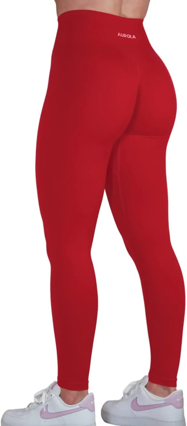 AUROLA Dream Collection Workout Leggings for Women High Waist Seamless Scrunch Athletic Running Gym Fitness Active Pants